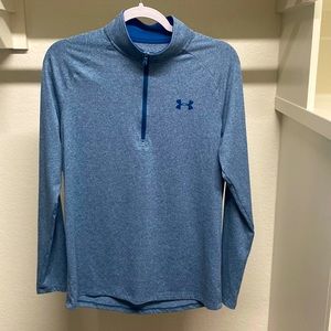 Under Armour heat gear lightweight quarter-zip pullover sweater